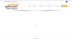 Desktop Screenshot of customdraperyandblinds.com